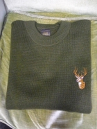 Kötött kereknyakú pulóver