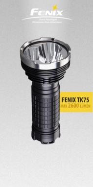 Fenix Elemlámpa TK75   max 2600 lumen